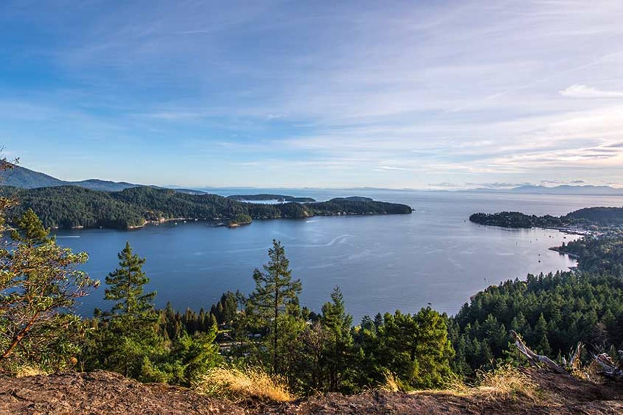 View from Soames Hill near Gibsons